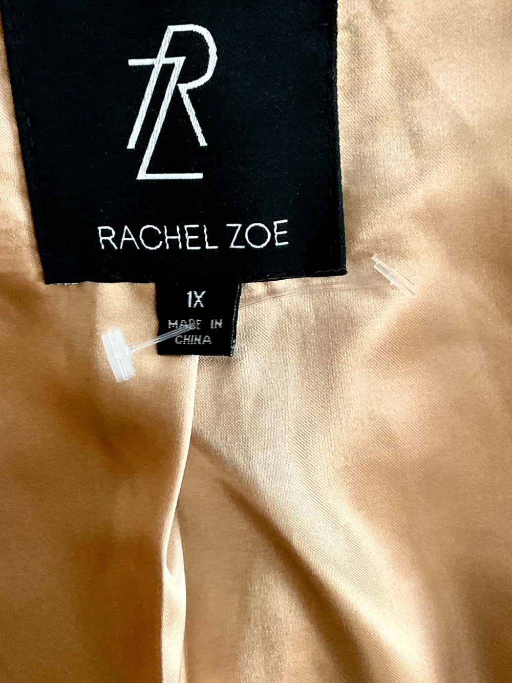 Rachel Zoe Women Faux Fur Vest in Brown and Cream Tones. Size 1X. Great conditio - Picture 3 of 13